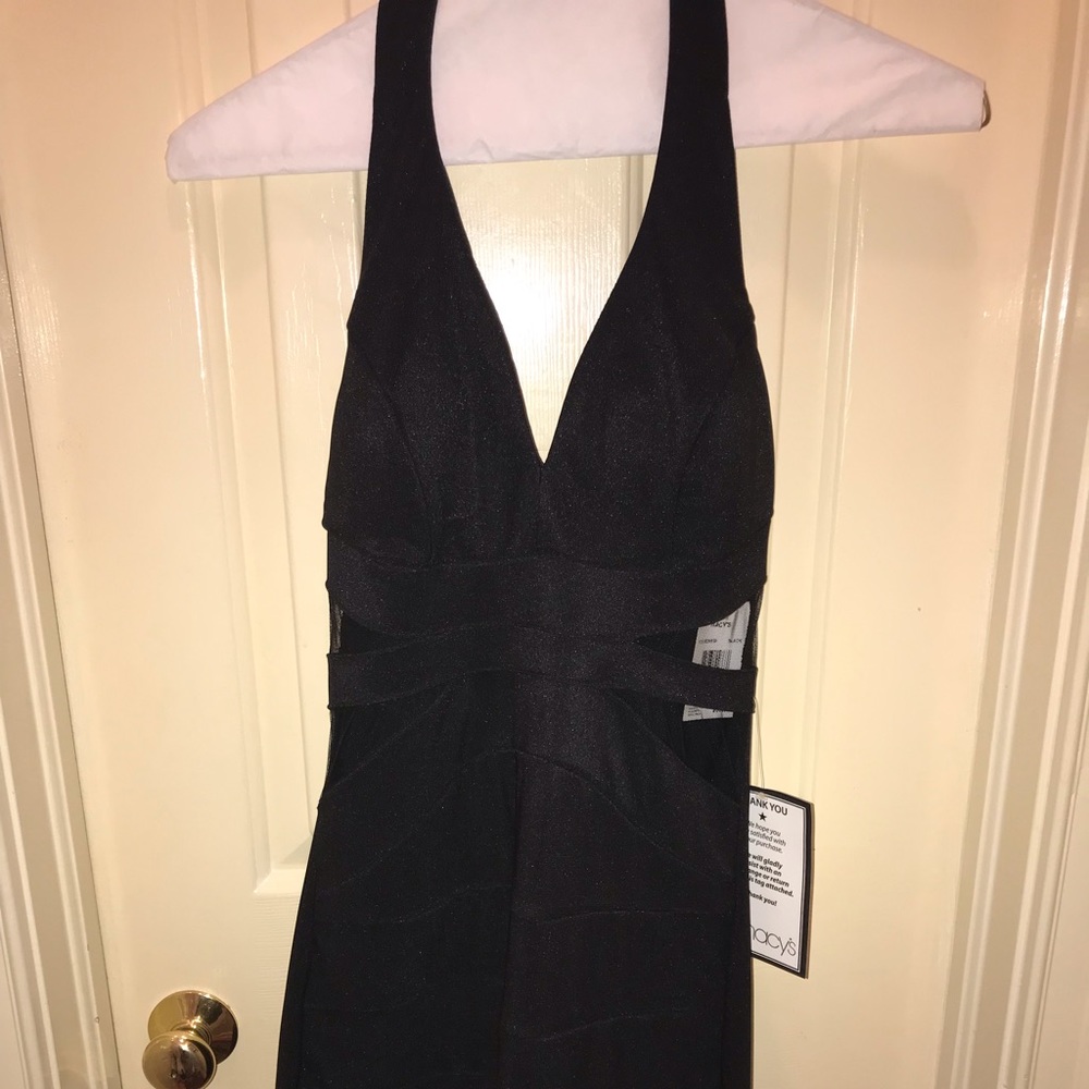 Black bodycon dress NWT